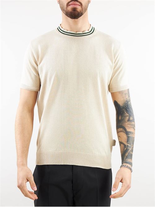 Cotton sweater with contrasting collar Yes London YES LONDON |  | XML35562